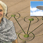 ‘UFO snapped over crop circle.’ Does it prove aliens really ARE behind wheat field formations?
