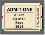Alien Cosmic Expo 2015
