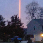 Mystery of Pulsing Pink Beam in Pedricktown, NJ.