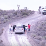 Area 51- SHOCKING FOOTAGE. Family arrested at gunpoint for driving through the main gate