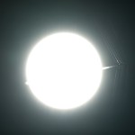 T-38C Passes in Front of the Sun at Supersonic Speed