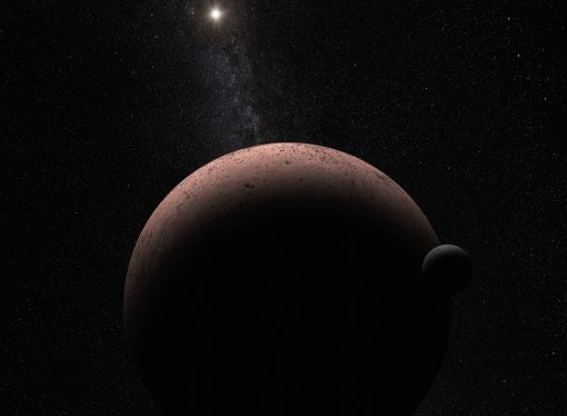 Hubble Discovers Moon Orbiting the Dwarf Planet Makemake