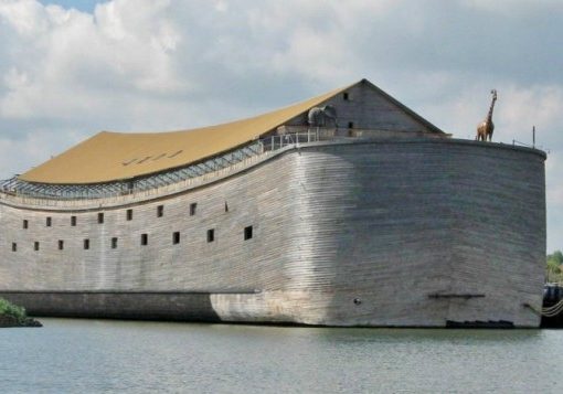 Noah’s Ark replica: Boat based on Bible story sets sail for Brazil across the Atlantic