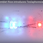 Reconfigured Tesla coil aligns, electrifies materials from a distance