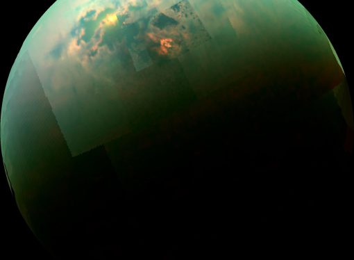 Cassini Explores a Methane Sea on Titan