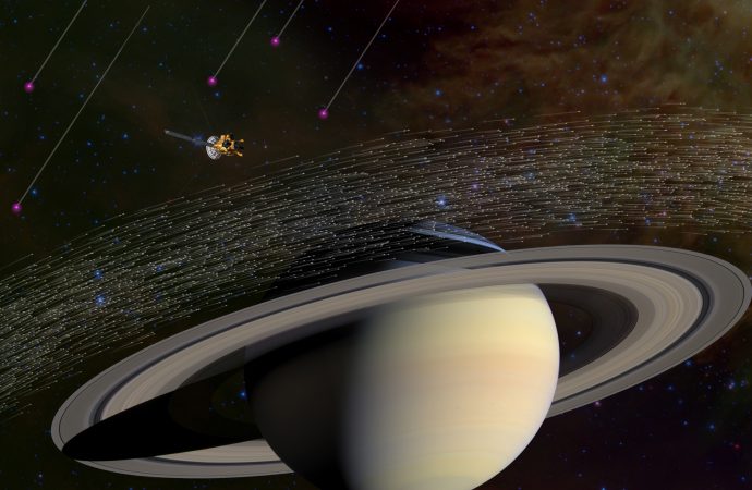 Saturn Spacecraft Samples Interstellar Dust