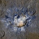 Bright Ceres Crater Looks Like a Stop Sign