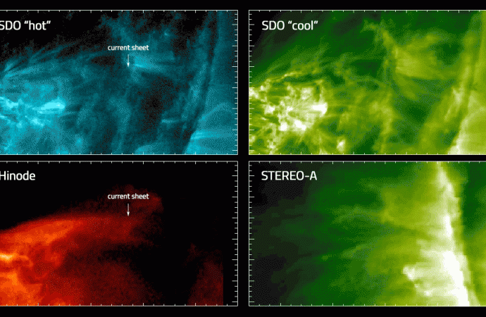 Seeing Double: NASA Missions Measure Solar Flare from 2 Spots in Space