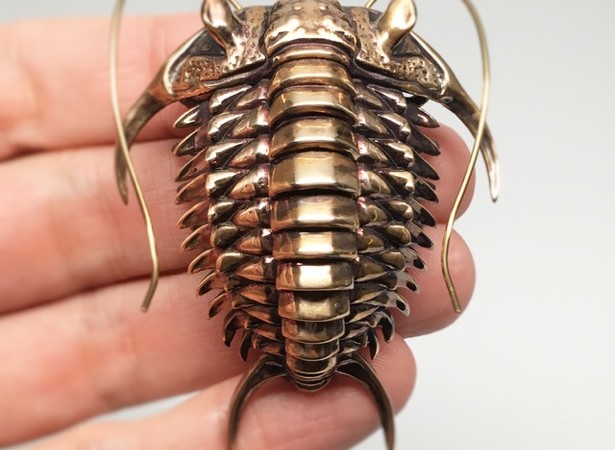 Biochemist resurrects ancient trilobites by 3D printing them in metal