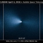 Hubble Catches Views of a Jet Rotating with Comet 252P/LINEAR