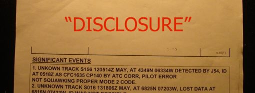 “There is a 50/50 chance we will get some sort of disclosure in the next twelve months.”