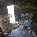 First Work Platforms Powered On and Tested in Vehicle Assembly Building for Space Launch System