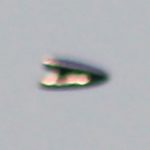 Turkish witness photographs oval UFO