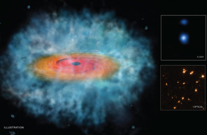 NASA Telescopes Find Clues For How Giant Black Holes Formed So Quickly