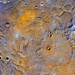 Topographical Map of Mercury