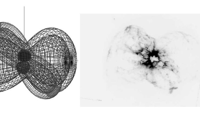 Scientists produce a 3D morpho-kinematical model of the planetary nebula NGC 2440