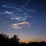 Smoke Trails From 6/2/16 Payson Meteor