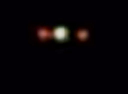 Witness says Triangle UFO emitted sound of horns, trumpets