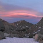 UFO-shaped clouds over California