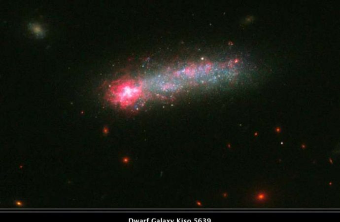 Hubble reveals stellar fireworks in ‘skyrocket’ galaxy