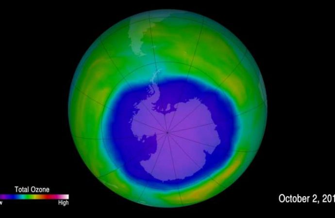 Scientists observe first signs of healing in the Antarctic ozone layer