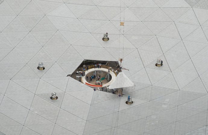 China builds world’s largest radio telescope to hunt for aliens