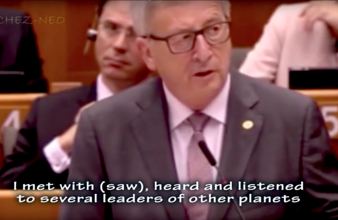 The final word on President Juncker’s story about “leaders of other planets”