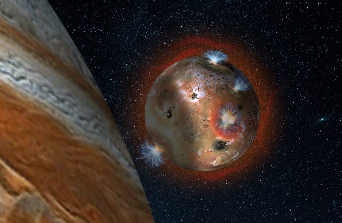 New Research Reveals Fluctuating Atmosphere of Jupiter’s Volcanic Moon