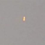 Las Vegas witness captures two cigar UFOs on video