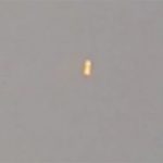 Las Vegas witness captures two cigar UFOs on video