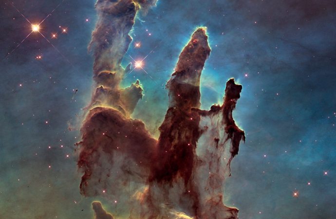 Stunning new picture of the Pillars of Creation