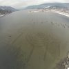 Underwater Ancient Petroglyphs captured accidentally by a drone in Vancouver Canada