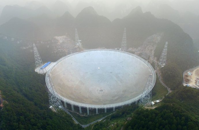 China Completes Largest Radio Telescope In The World