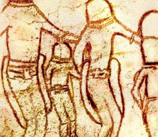 Ancient Astronauts Paintings in Tassili N’Ajjer, Sahara Desert