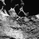 Comet 67P cracking under pressure