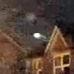 Strange luminous UFO caught on security camera in England