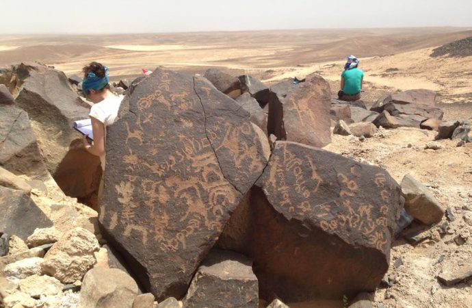 Ancient Inscriptions Show Life Once Flourished in Jordan’s ‘Black Desert’