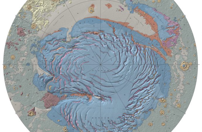 Martian Maps: the North Pole