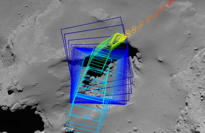 Rosetta’s last words—science descending to a comet