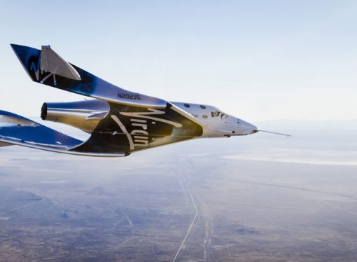 Virgin Galactic’s SpaceShipTwo glides back into the space race