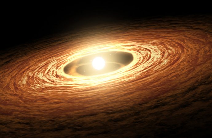 Astronomers May Have Witnessed the Birth of Planets 400 Lightyears Away