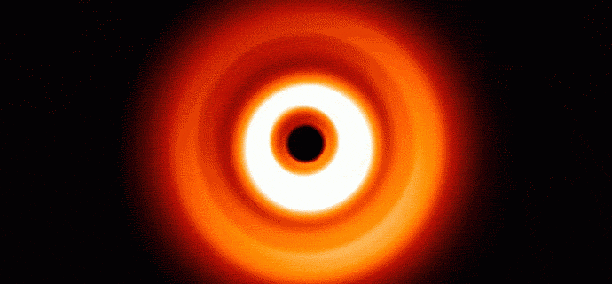 Hubble Captures ‘Shadow Play’ Caused by Possible Planet