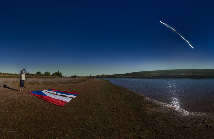 SOUTHERN HEMISPHERE SOLAR ECLIPSE