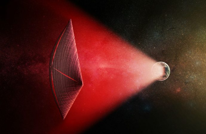 Are distant radio bursts in space signs of alien sailors?