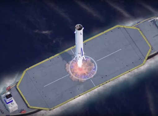 Blue Origin’s next rocket may finally get sea legs