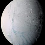 Enceladus’ south pole is warm under the frost