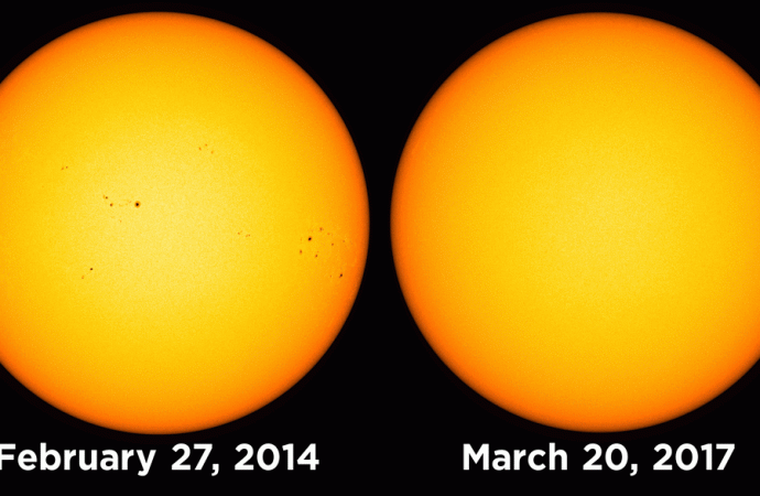 NASA observatory captures a rare stretch of our sun without spots