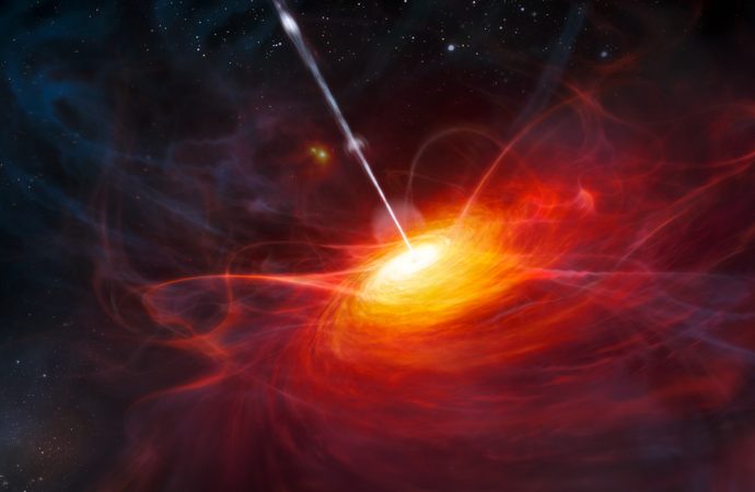 Oldest, biggest black holes may have come from enormous stars