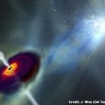 Radiation from nearby galaxies helped fuel first monster black holes, says study