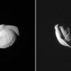Stunning close-up of Saturn’s moon, Pan, reveals a space empanada